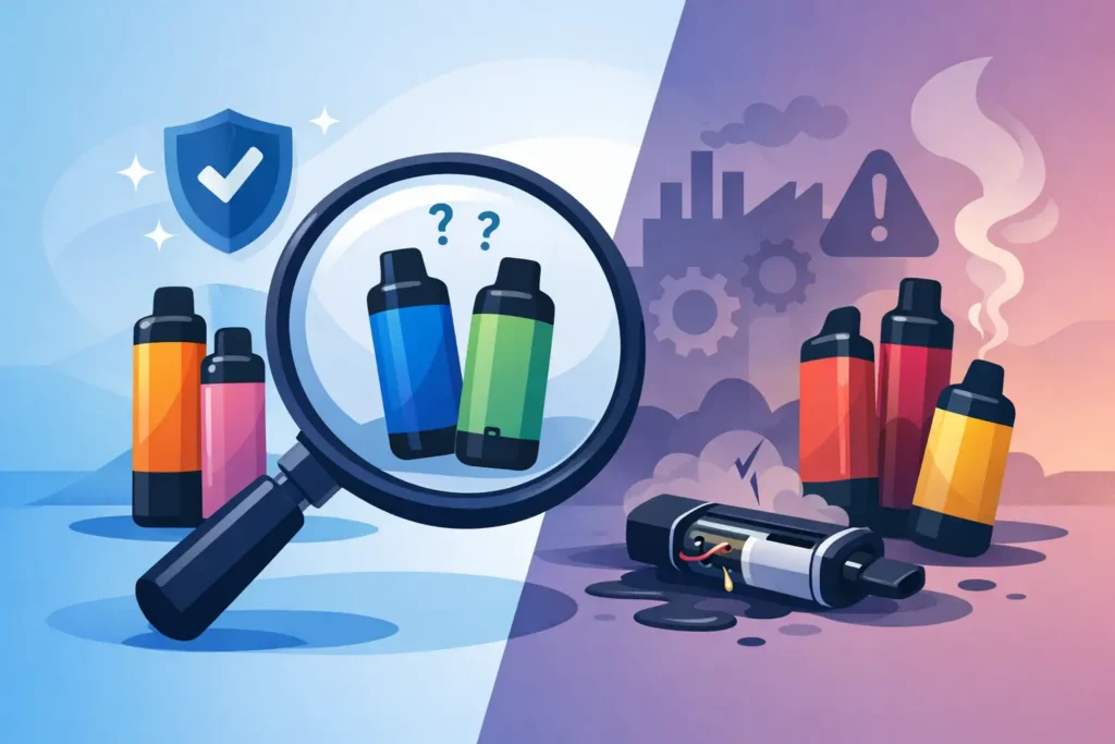 How to Spot Fake Disposable Vapes Before You Buy